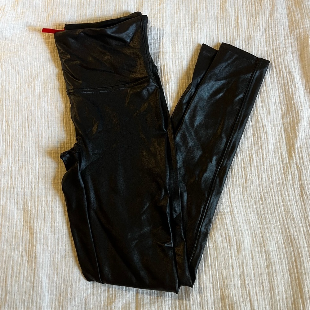 Faux Leather SPANX Leggings